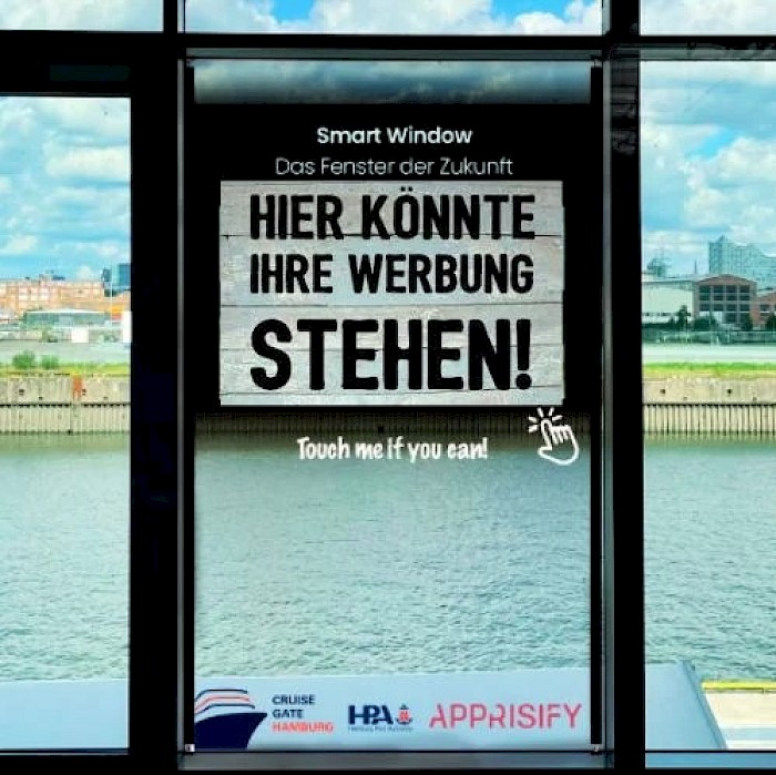 Digitale Werbeflächen am Hamburger Cruise Center Steinwerder buchen