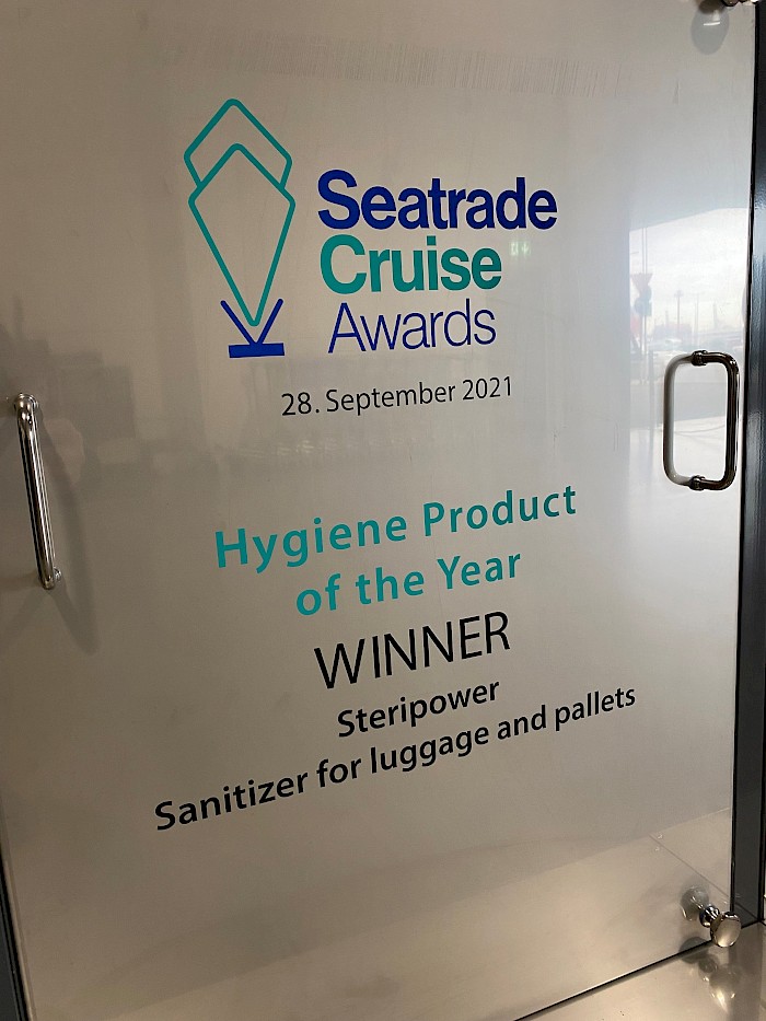Cruise Gate Hamburg relies on UV technology for baggage disinfection at Steinwerder cruise terminal