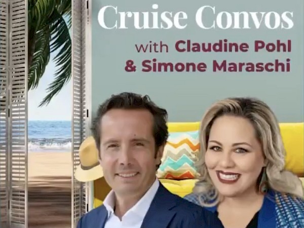 Seatrade Cruise Talks Podcast: Simone Maraschi zu Gast im Interview bei Claudine Pohl