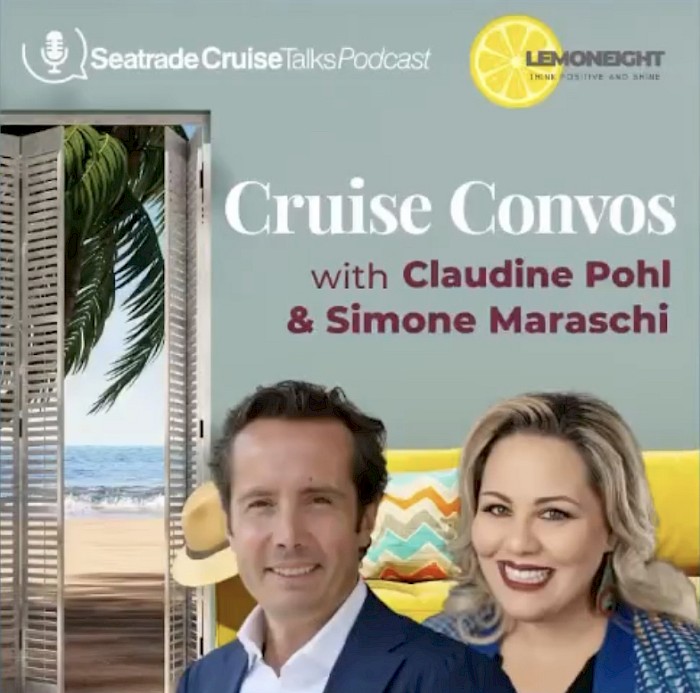 Seatrade Cruise Talks Podcast: Simone Maraschi zu Gast im Interview bei Claudine Pohl
